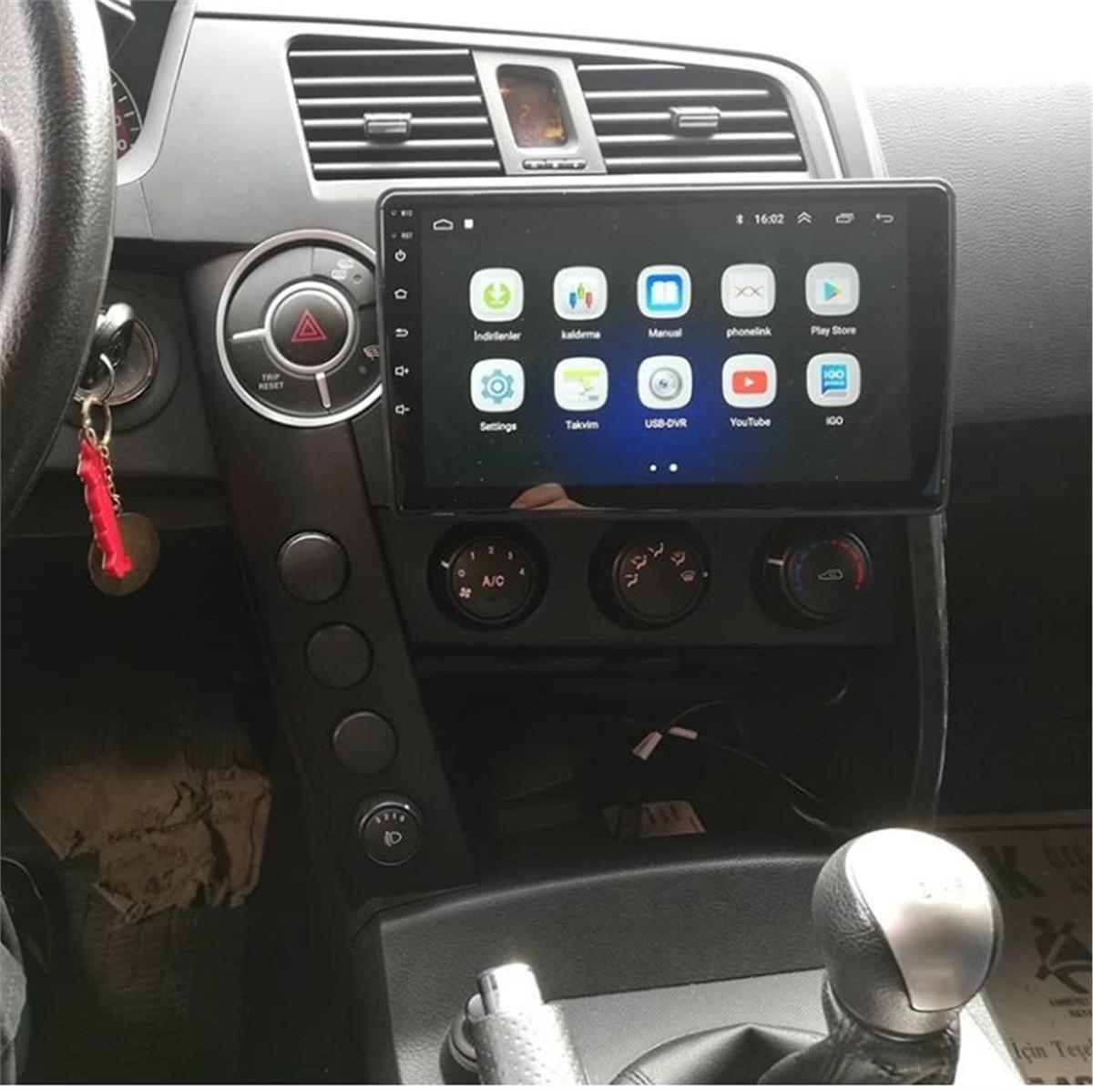 Ssangyong Actyon Sport Kyron CARPLAY ANDROİD AUTO 4RAM MULTİMEDYA USB KAMERA HEDİYE