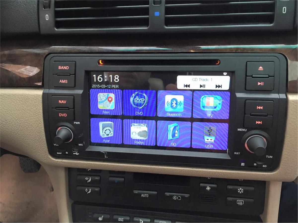 BMW E46(1999-2005) CARPLAY ANDROİD AUTO KAMERA HEDİYE