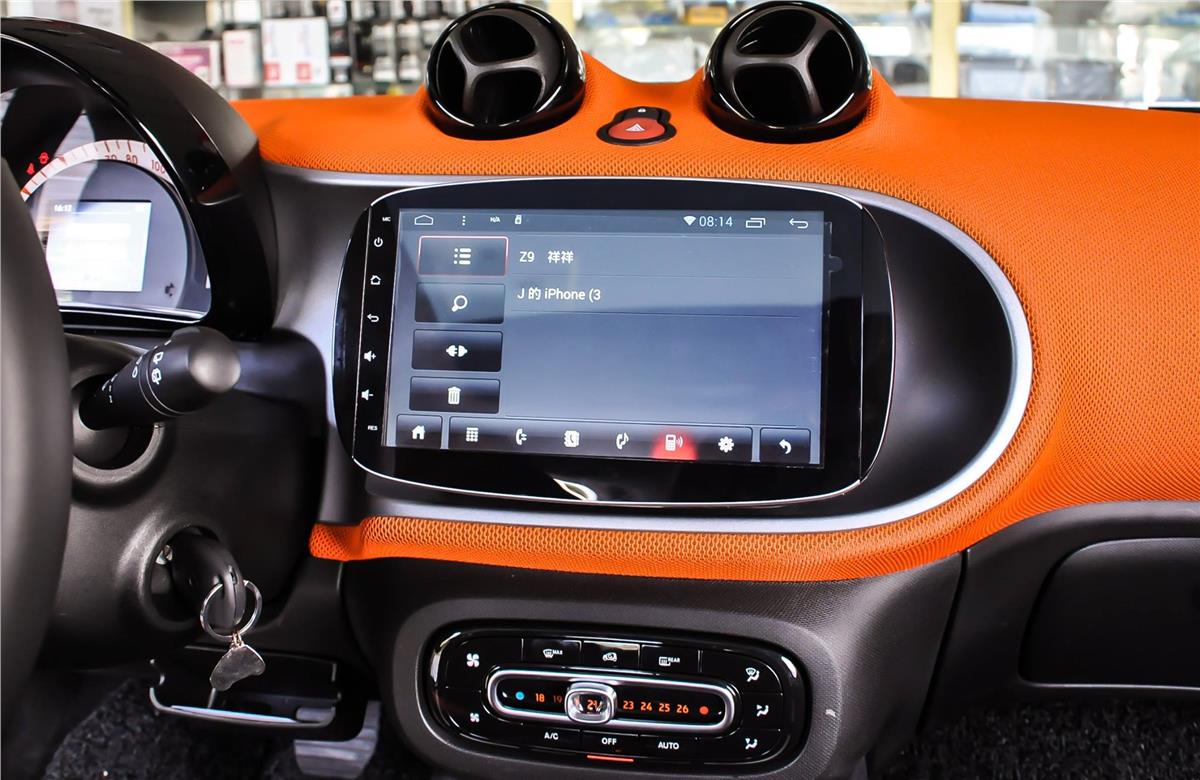 Smart Fortwo Forfour 2015-2020 CARPLAY ANDROİD AUTO 4RAM MULTİMEDYA USB KAMERA HEDİYE