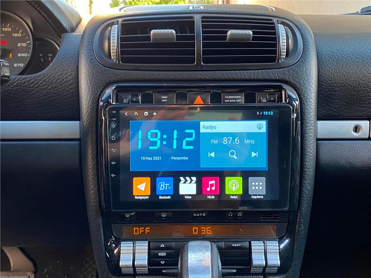 Porche Cayanne CARPLAY ANDROİD AUTO 4RAM MULTİMEDYA USB KAMERA HEDİYE