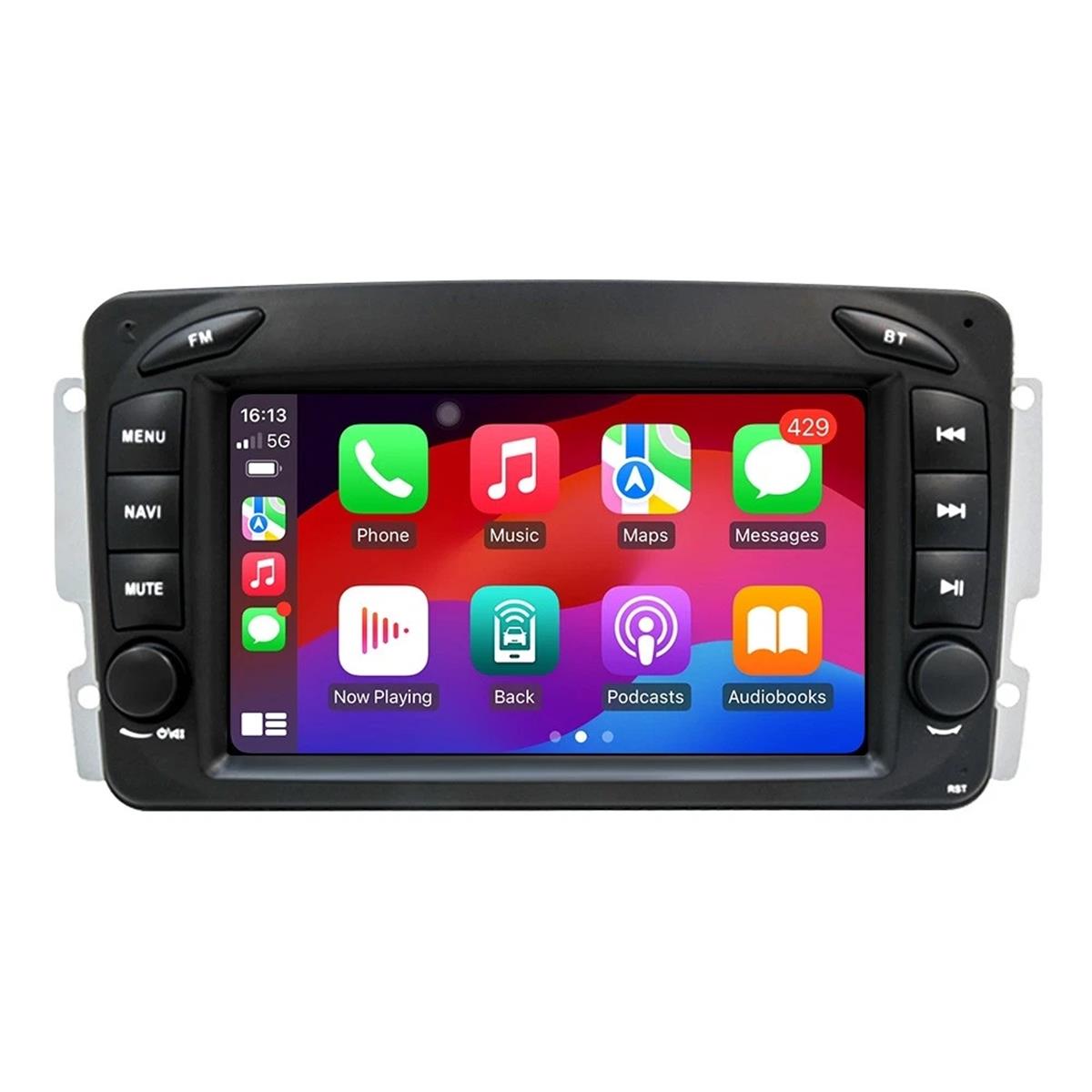 Mercedes Vaneo-Vito-W203 C Class CARPLAY ANDROİD AUTO 4RAM KAMERA HEDİYE