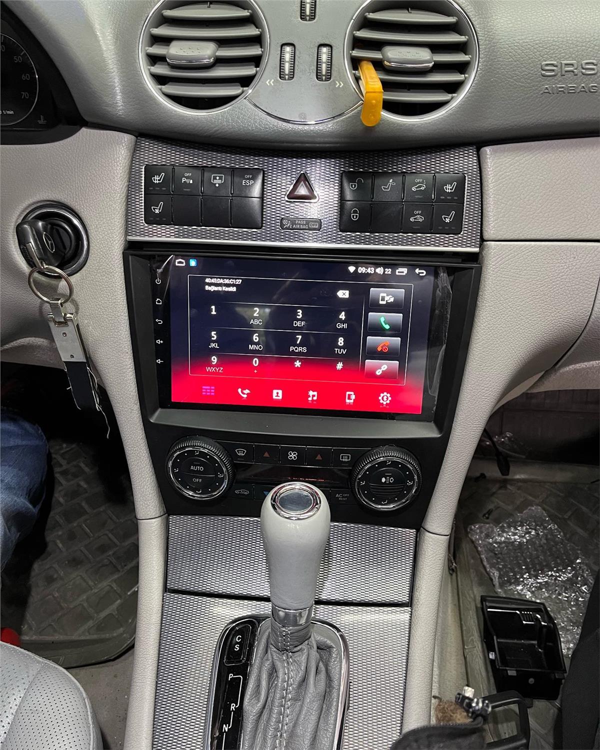 Mercedes C Class W203(2004-2007)Clc W203 (2008-2010) G-Class W467(2005-2007)CARPLAY ANDROİD AUTO 4RAM MULTİMEDYA USB KAMERA HEDİYE