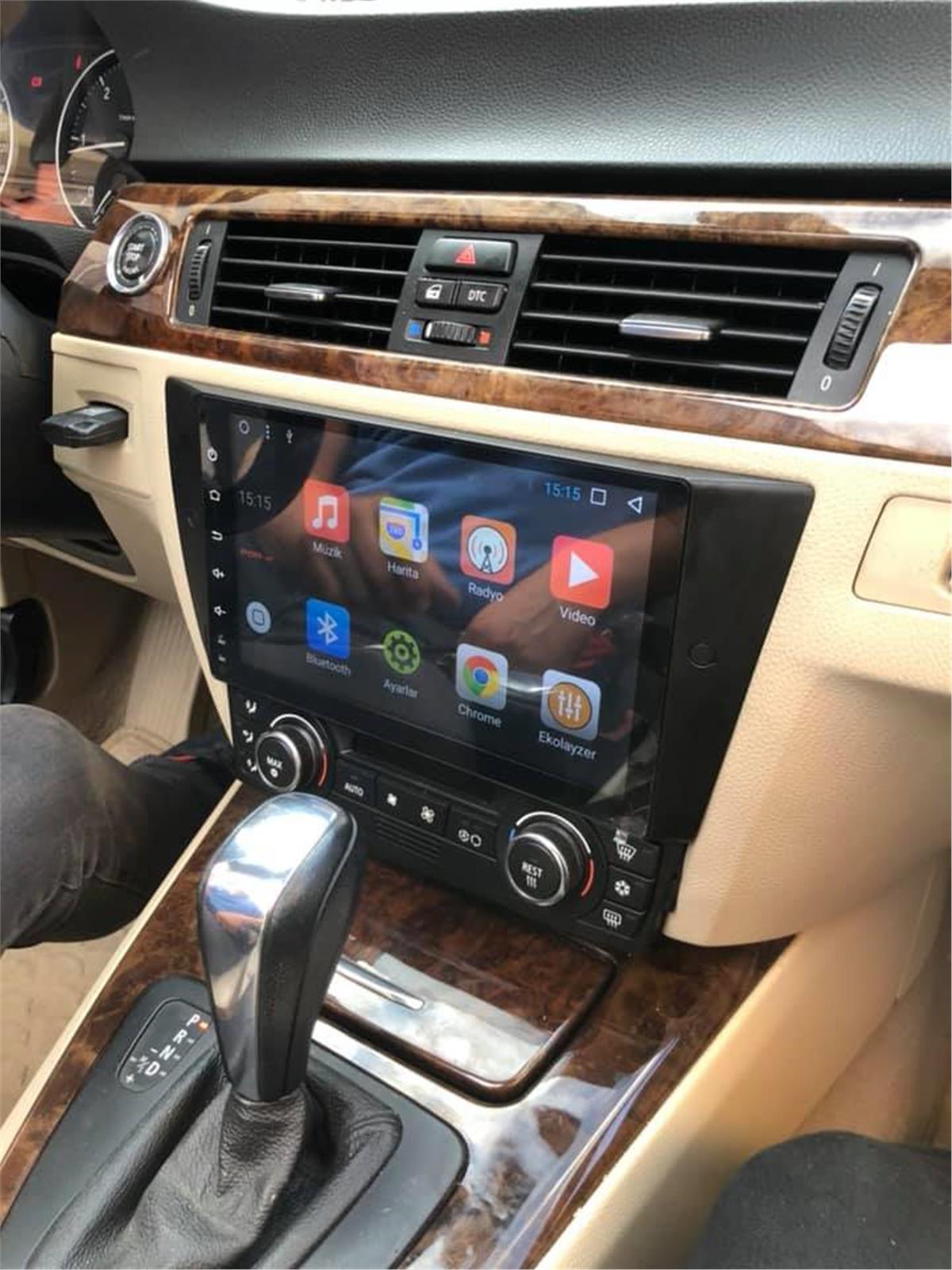 BMW E90 E91 E92 E93(2005-2012) CARPLAY ANDROİD AUTO 4RAM KAMERA HEDİYE