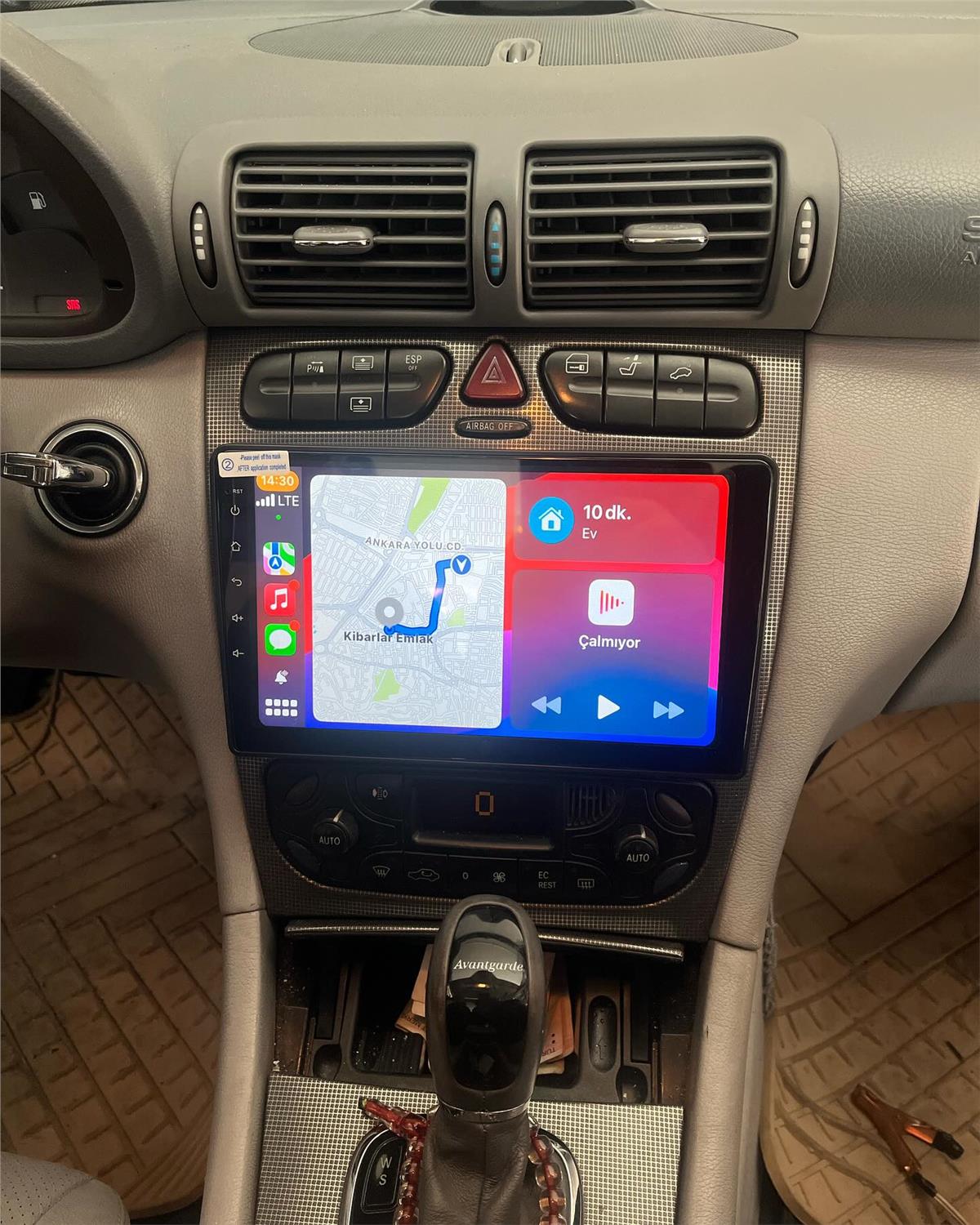 Mercedes Benz W203-W209 CARPLAY ANDROİD AUTO 4RAM MULTİMEDYA USB KAMERA HEDİYE
