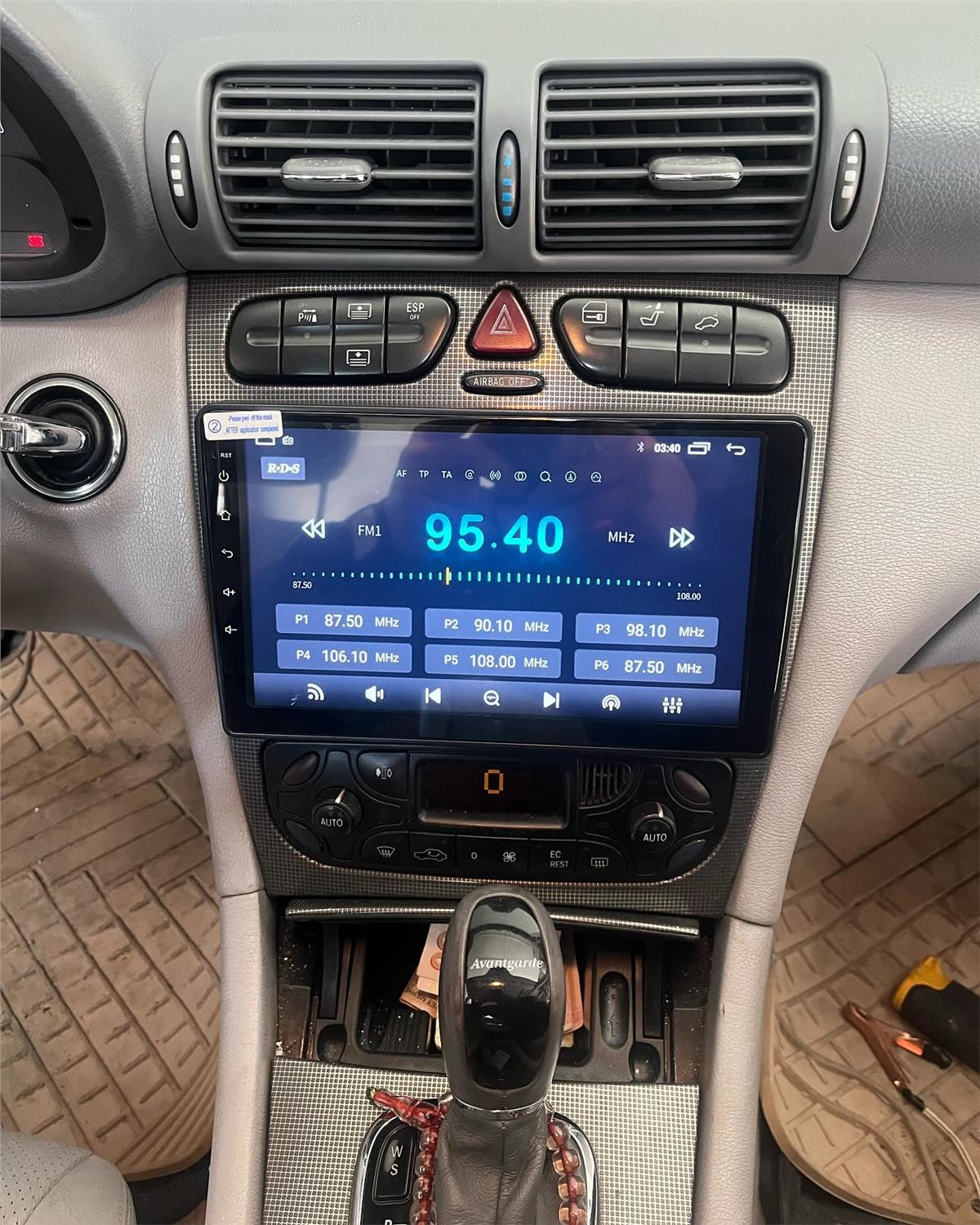Mercedes Benz W203-W209 CARPLAY ANDROİD AUTO 4RAM MULTİMEDYA USB KAMERA HEDİYE