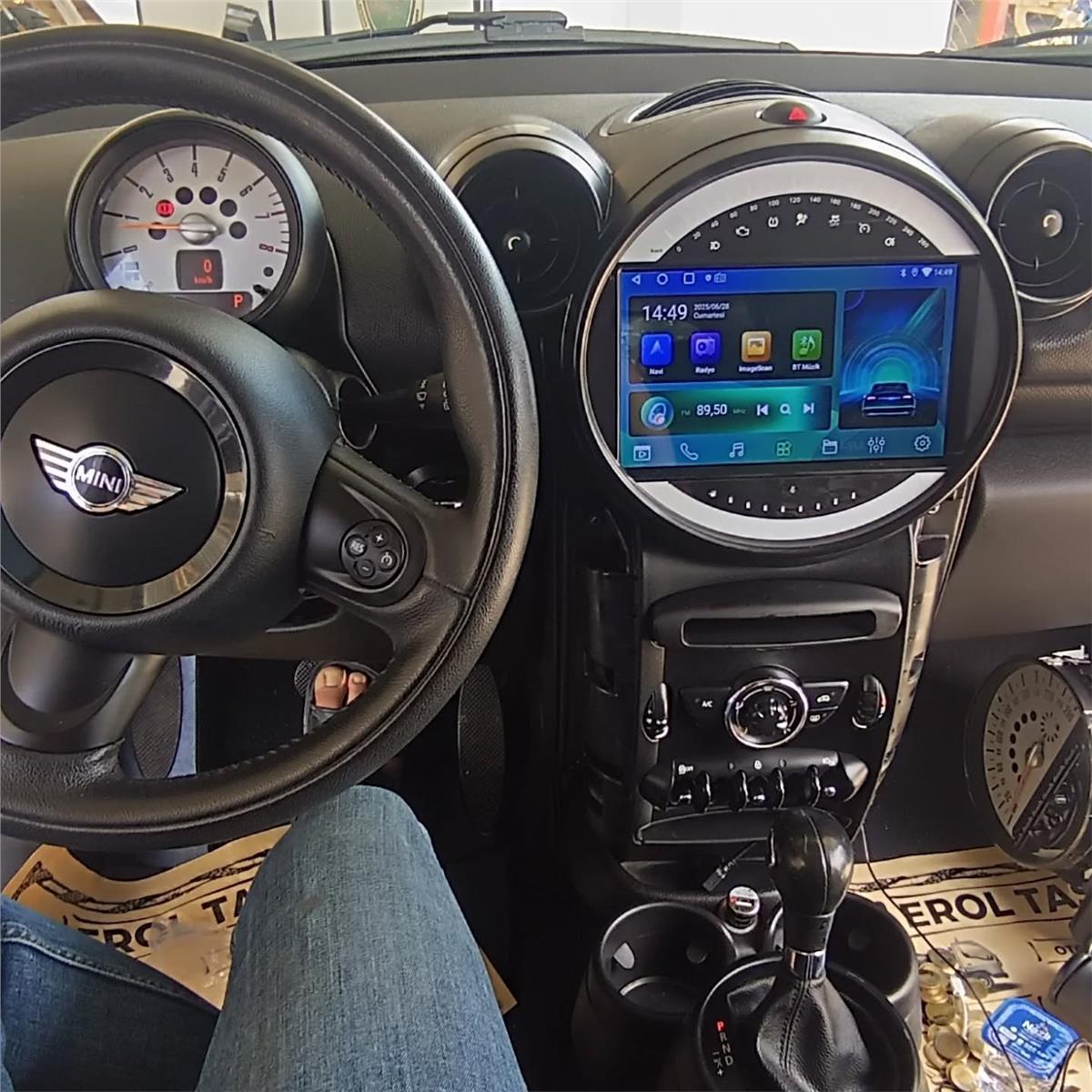 Mini Cooper 2006-2013 CARPLAY ANDROİD AUTO 4RAM MULTİMEDYA USB KAMERA HEDİYE