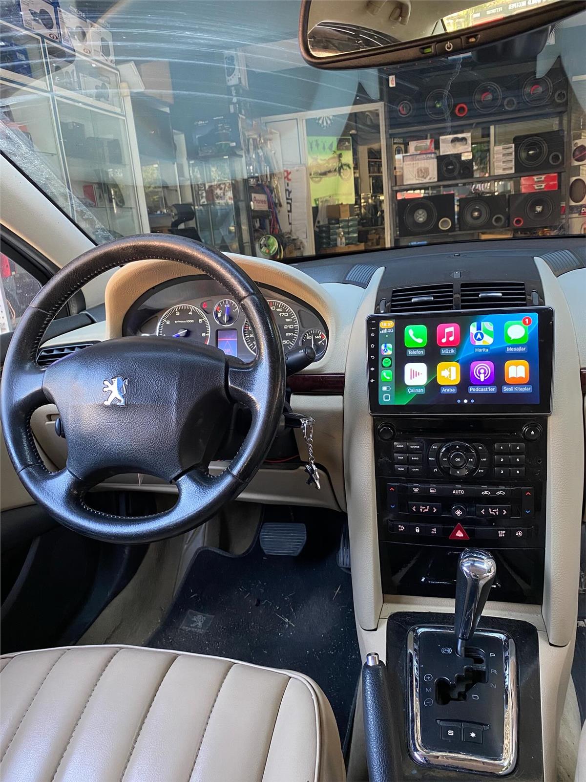 Peugeot 407 Android Dvd Usb Bluetooth Hd Kamera