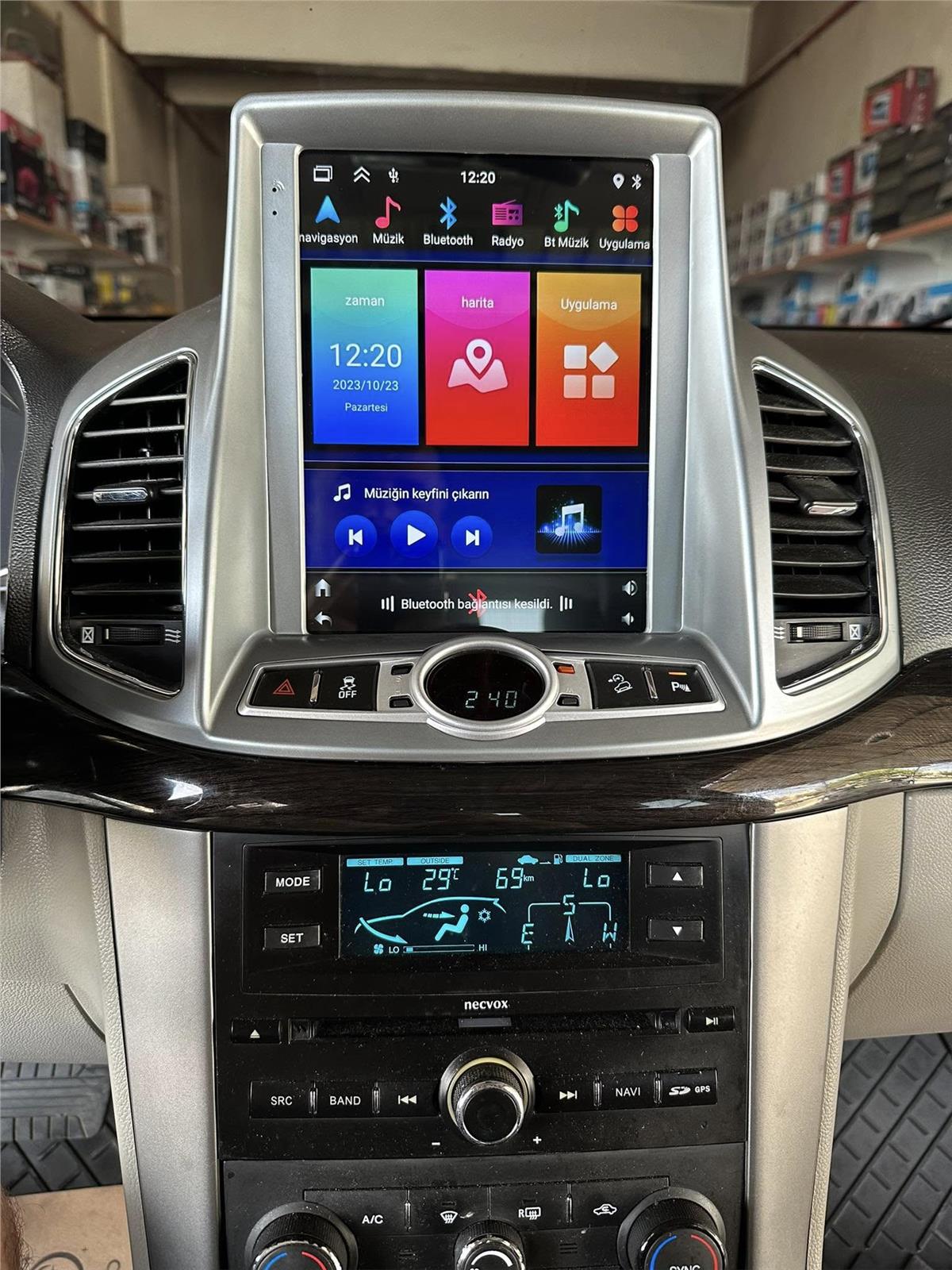 CAPTİVA 2012-2014 TESLA CARPLAY ANDROİD AUTO USB BLUETOOTH 4RAM KAMERA
