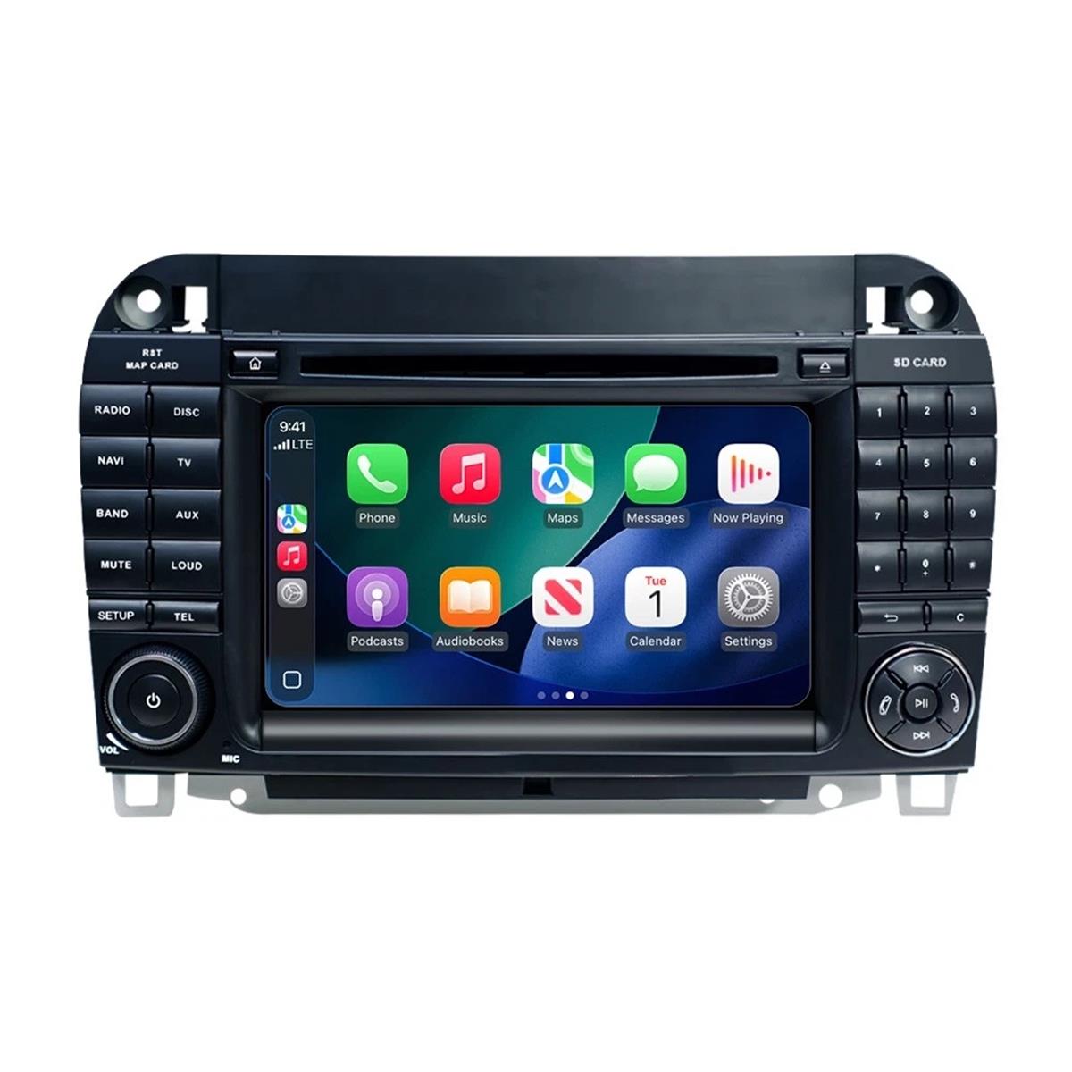 Mercedes Benz  S Class 1998-2005 W220 CARPLAY ANDROİD AUTO 4RAM KAMERA HEDİYE