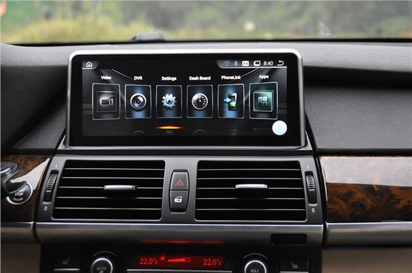 BMW X6 E71 (2010-2014)CARPLAY ANDROID-DVD-USB-BLUETOOTH-HD-KAMERA