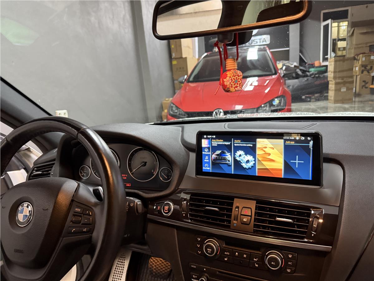 BMW X3-X4 F25 F26 2010-16 10,2'' CARPLAY ANDROİD AUTO 4RAM KAMERA