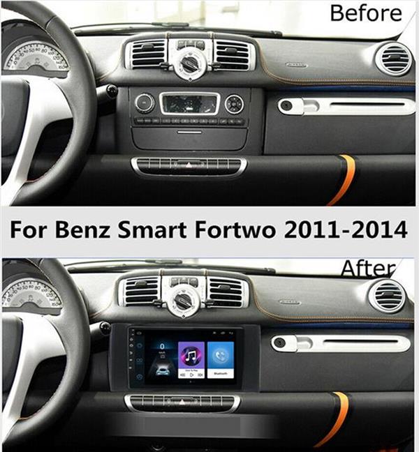 Smart Fortwo 2010-2014 Android Android Dvd Usb Bluetooth Hd Kamera Hediye