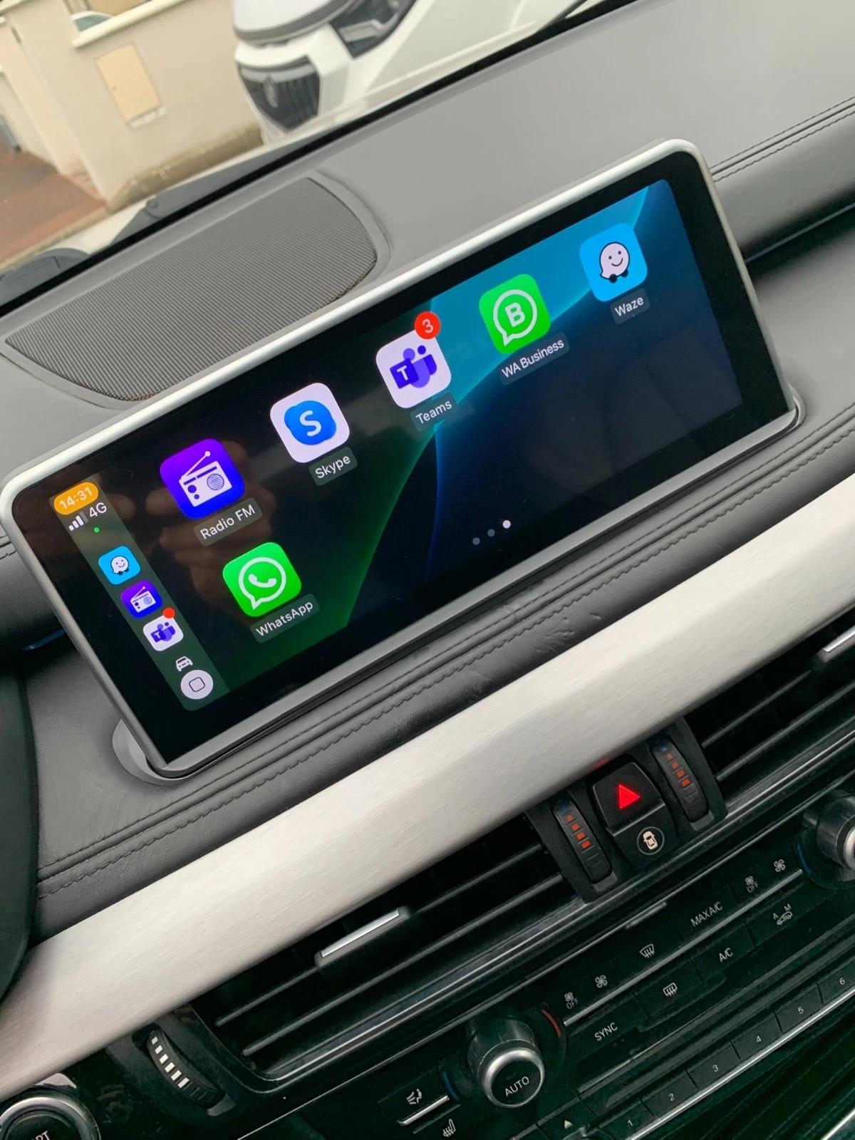 BMW X5 F15 2014-2017 CARPLAY ANDROİD AUTO 4RAM KAMERA HEDİYE