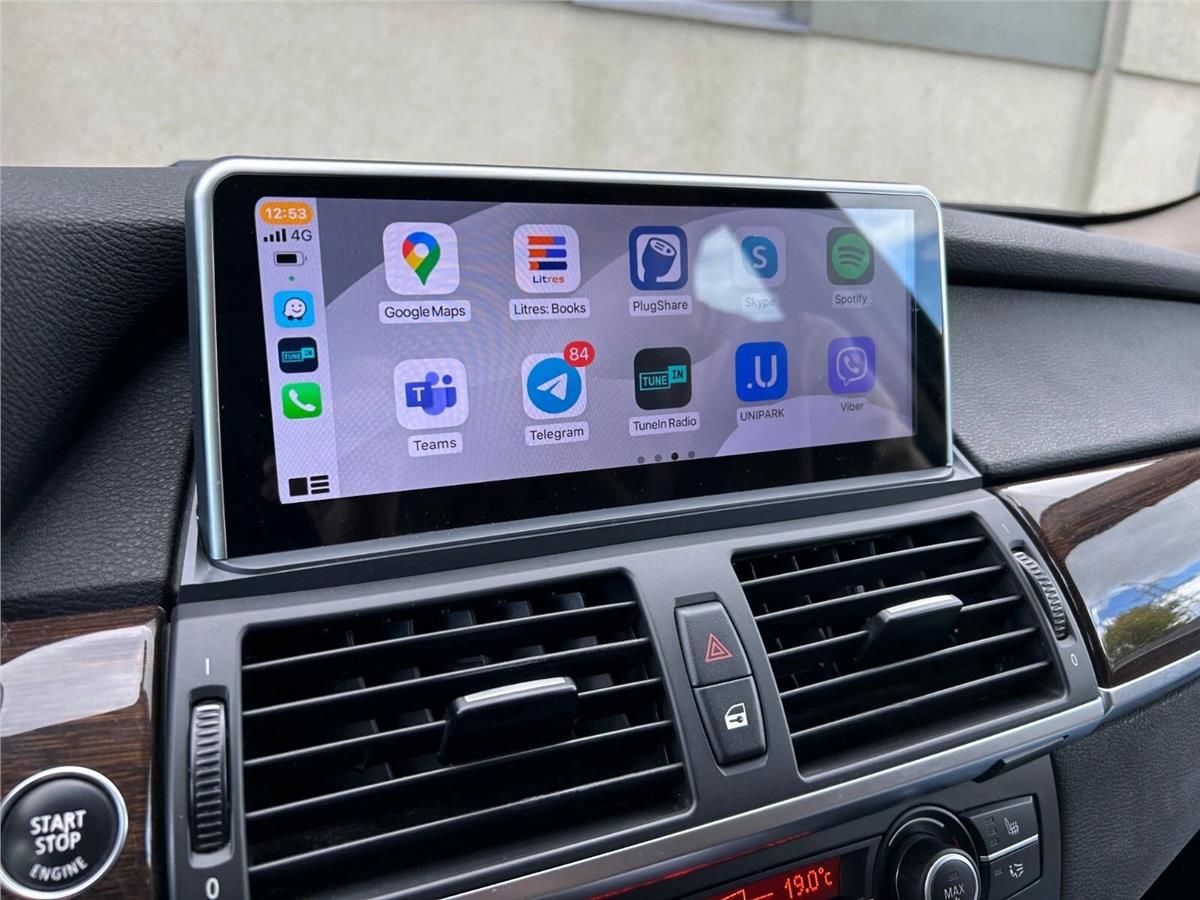 BMW E70 CCC E71 X5 X6 (2007-2014) CARPLAY ANDROİD AUTO 4RAM KAMERA